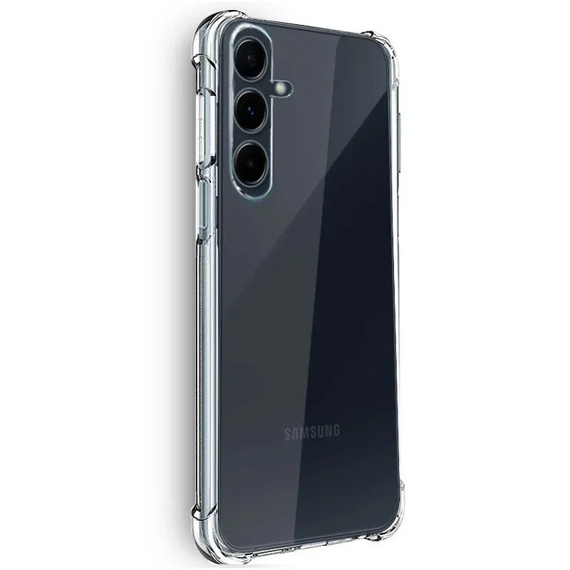 Carcasa COOL para Samsung A556 Galaxy A55 5G AntiShock Transparente - PixelPlaza