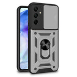 Carcasa COOL para Samsung A556 Galaxy A55 5G Hard Ring Plata - PixelPlaza