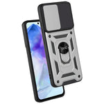 Carcasa COOL para Samsung A556 Galaxy A55 5G Hard Ring Plata - PixelPlaza