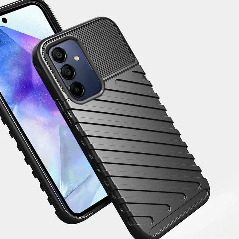 Carcasa COOL para Samsung A556 Galaxy A55 5G Thunder Negro - PixelPlaza