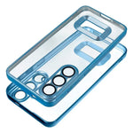 Carcasa COOL para Samsung A566 Galaxy A56 5G Borde Metalizado (Azul) - PixelPlaza