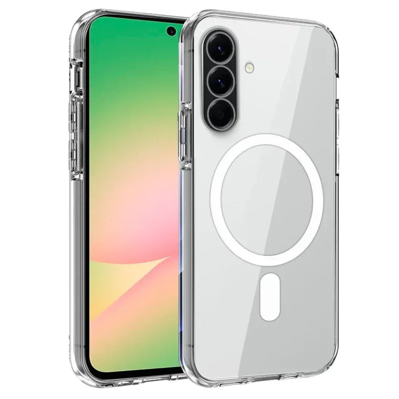 Carcasa COOL para Samsung A566 Galaxy A56 5G Magnética Transparente - PixelPlaza
