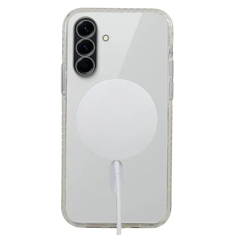 Carcasa COOL para Samsung A566 Galaxy A56 5G Magnética Transparente - PixelPlaza