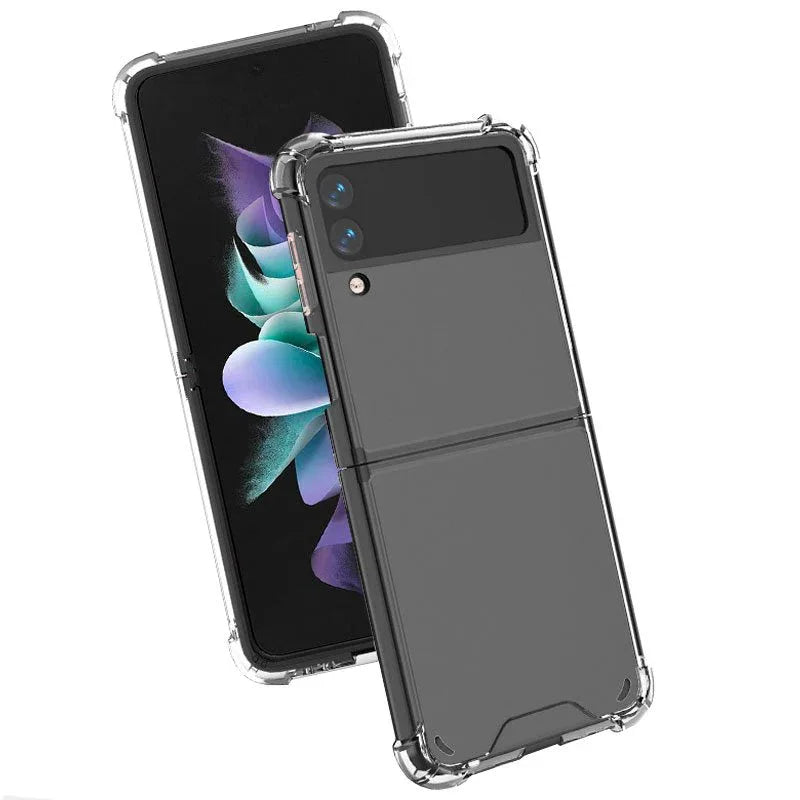 Carcasa COOL para Samsung F711 Galaxy Z Flip 3 AntiShock Transparente - PixelPlaza