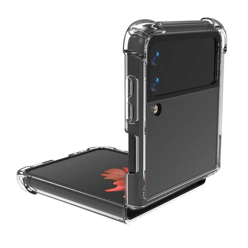 Carcasa COOL para Samsung F711 Galaxy Z Flip 3 AntiShock Transparente - PixelPlaza