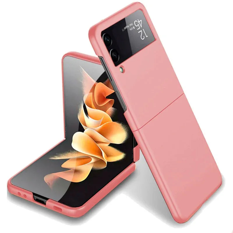 Carcasa COOL para Samsung F711 Galaxy Z Flip 3 Cover Plegable Rosa - PixelPlaza