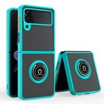 Carcasa COOL para Samsung F711 Galaxy Z Flip 3 Hard Anilla Celeste - PixelPlaza