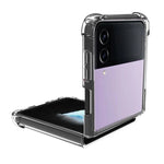 Carcasa COOL para Samsung F721 Galaxy Z Flip 4 AntiShock Transparente - PixelPlaza