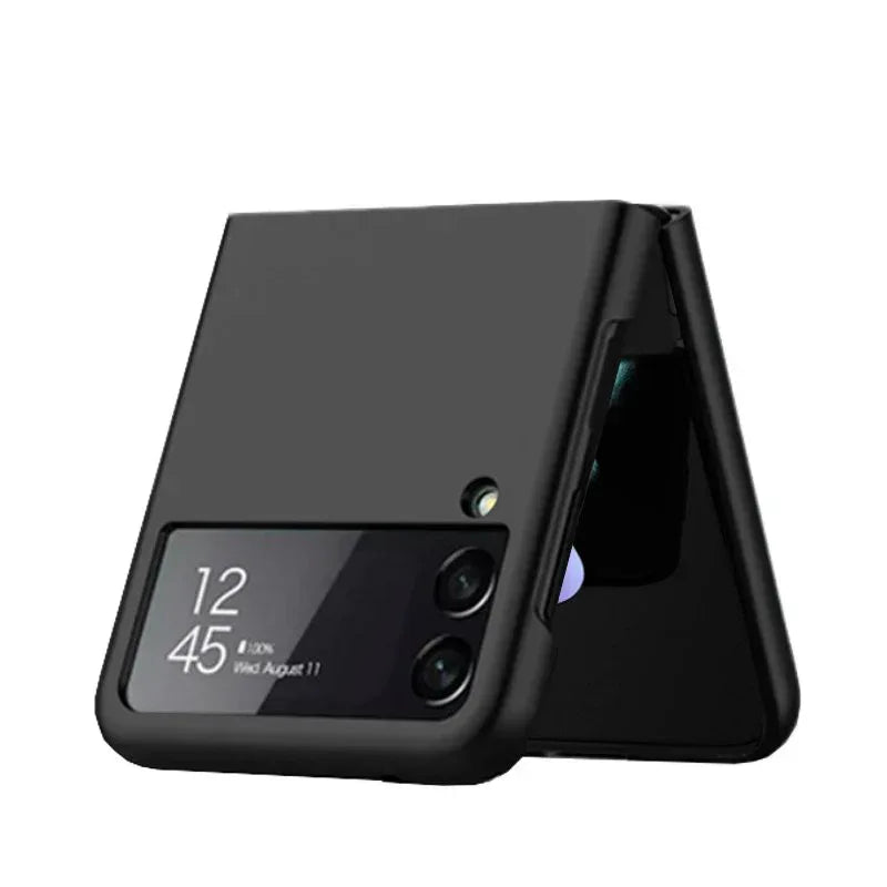 Carcasa COOL para Samsung F721 Galaxy Z Flip 4 Cover Plegable Negro - PixelPlaza
