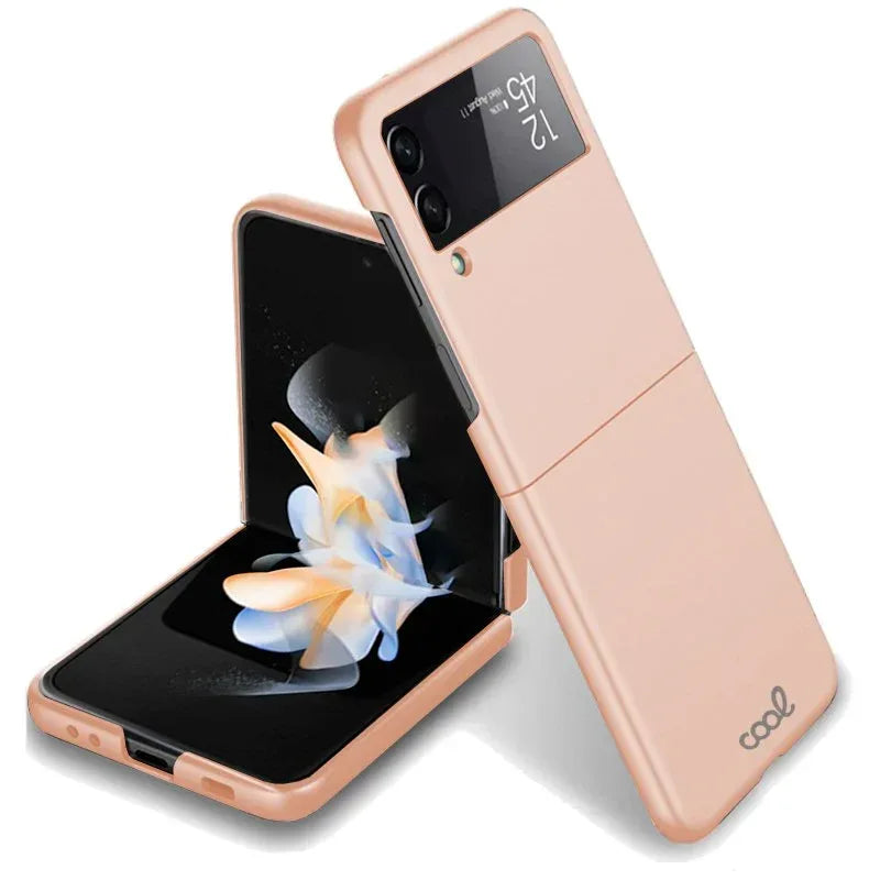 Carcasa COOL para Samsung F721 Galaxy Z Flip 4 Cover Plegable Rosa - PixelPlaza