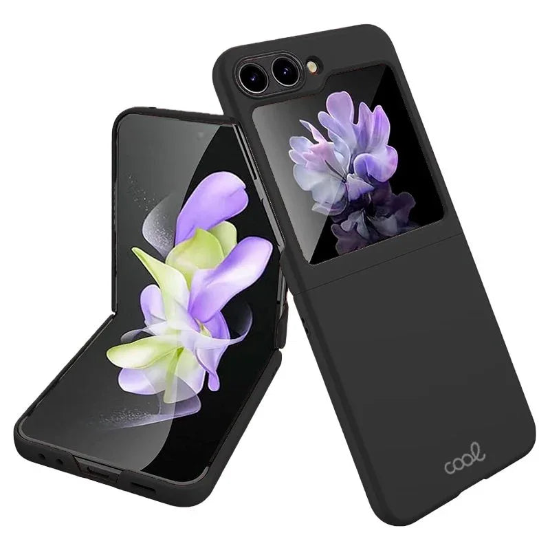 Carcasa COOL para Samsung F731 Galaxy Z Flip 5 Cover Plegable Negro - PixelPlaza