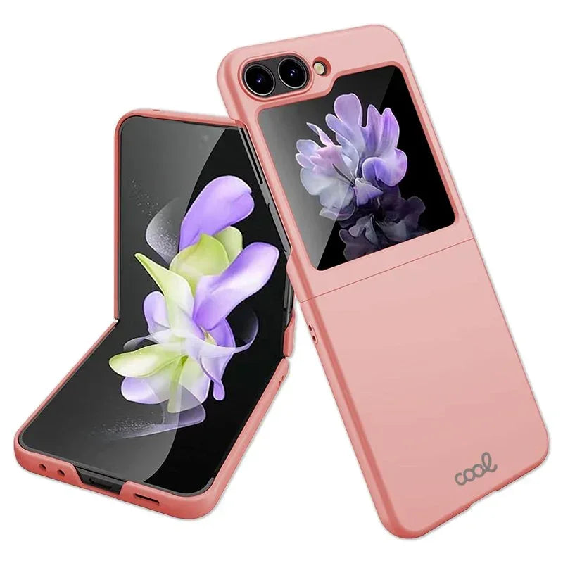Carcasa COOL para Samsung F731 Galaxy Z Flip 5 Cover Plegable Rosa - PixelPlaza