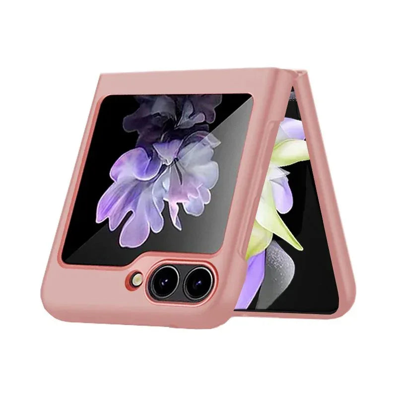 Carcasa COOL para Samsung F731 Galaxy Z Flip 5 Cover Plegable Rosa - PixelPlaza