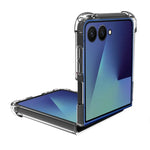 Carcasa COOL para Samsung F766 Galaxy Z Flip 7 AntiShock Transparente - PixelPlaza