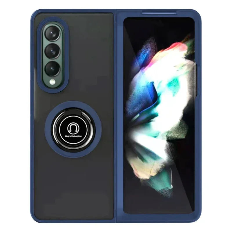 Carcasa COOL para Samsung F926 Galaxy Z Fold 3 Hard Anilla Azul - PixelPlaza