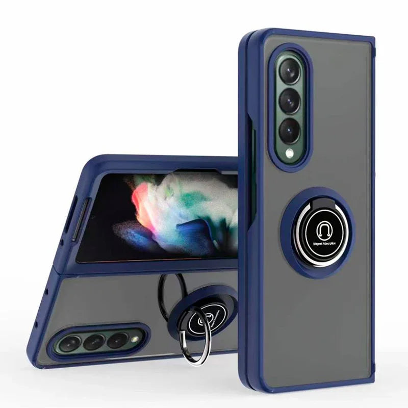 Carcasa COOL para Samsung F926 Galaxy Z Fold 3 Hard Anilla Azul - PixelPlaza