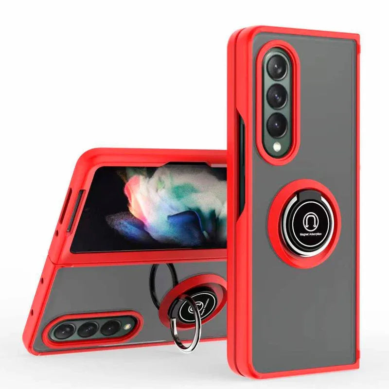 Carcasa COOL para Samsung F926 Galaxy Z Fold 3 Hard Anilla Rojo - PixelPlaza