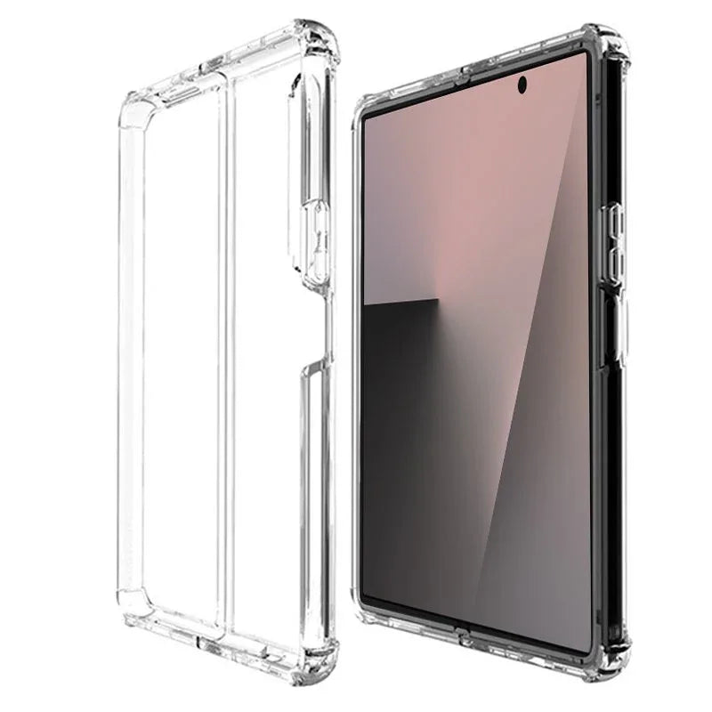 Carcasa COOL para Samsung F966 Galaxy Z Fold 7 AntiShock Transparente - PixelPlaza