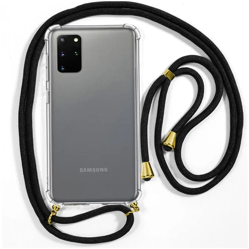 Carcasa COOL para Samsung G985 Galaxy S20 Plus Cordón Negro - PixelPlaza