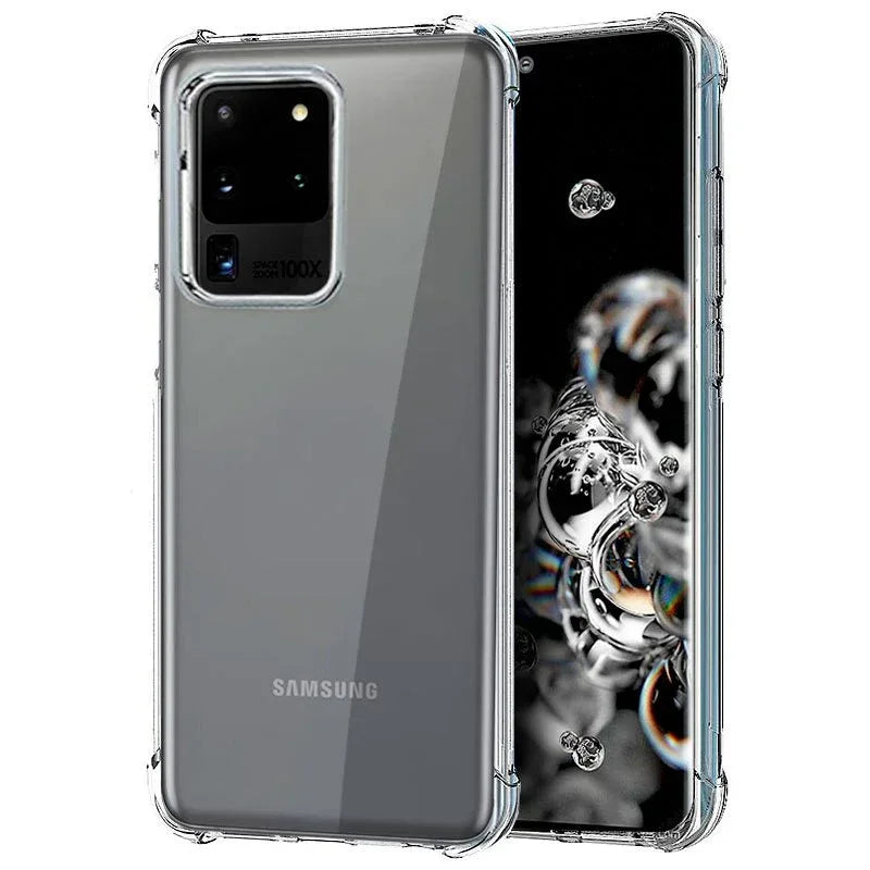 Carcasa COOL para Samsung G988 Galaxy S20 Ultra 5G AntiShock Transparente - PixelPlaza