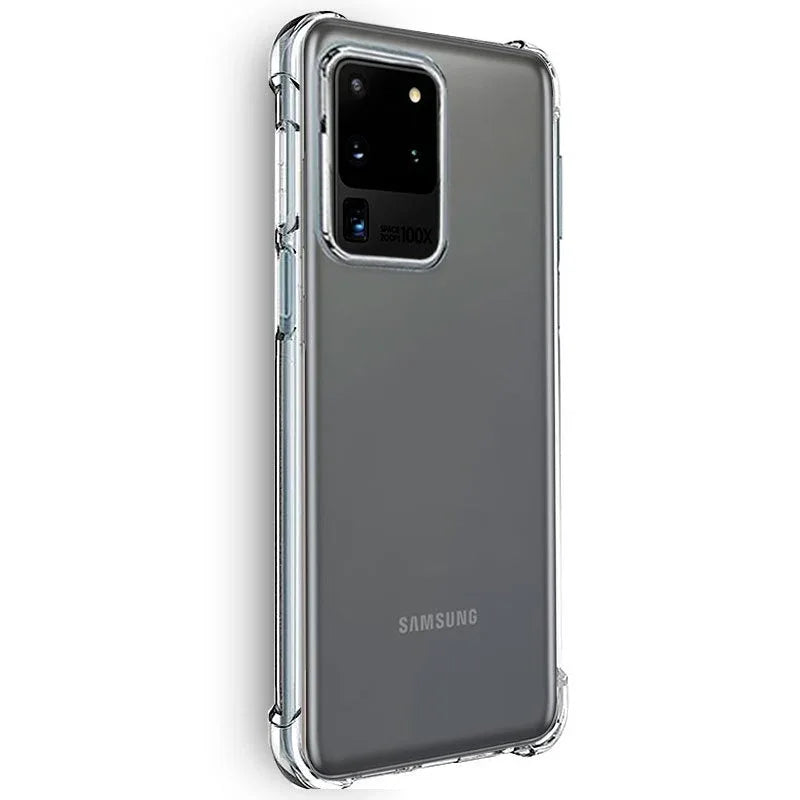 Carcasa COOL para Samsung G988 Galaxy S20 Ultra 5G AntiShock Transparente - PixelPlaza