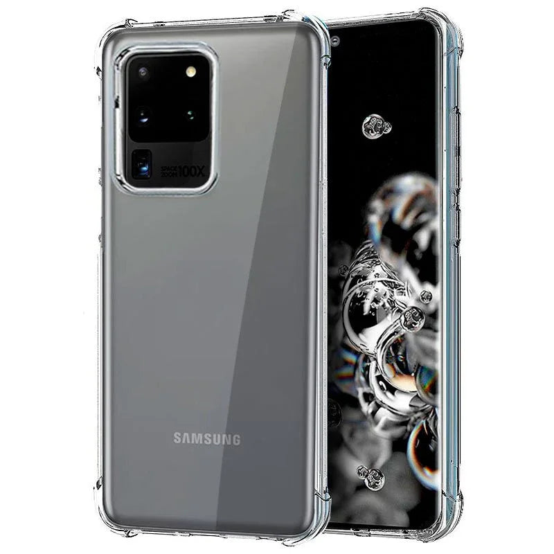 Carcasa COOL para Samsung G988 Galaxy S20 Ultra 5G AntiShock Transparente - PixelPlaza