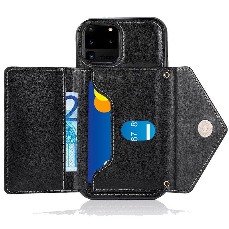 Carcasa COOL para Samsung G988 Galaxy S20 Ultra 5G Colgante Wallet Negro - PixelPlaza