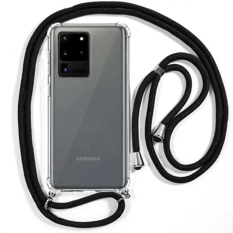 Carcasa COOL para Samsung G988 Galaxy S20 Ultra 5G Cordón Negro - PixelPlaza