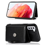 Carcasa COOL para Samsung G990 Galaxy S21 Colgante Wallet Negro - PixelPlaza