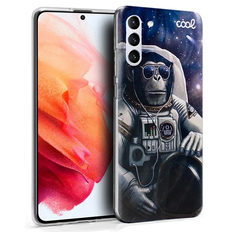 Carcasa COOL para Samsung G990 Galaxy S21 Dibujos Astronauta - PixelPlaza