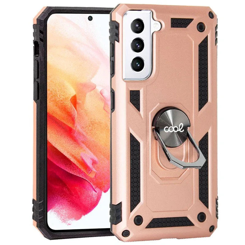 Carcasa COOL para Samsung G990 Galaxy S21 Hard Anilla Rose Gold - PixelPlaza