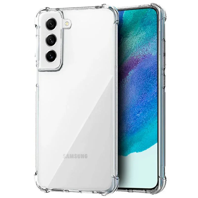 Carcasa COOL para Samsung G990B Galaxy S21 FE AntiShock Transparente - PixelPlaza