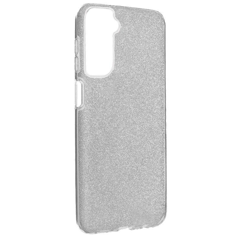 Carcasa COOL para Samsung G990B Galaxy S21 FE Glitter Plata - PixelPlaza