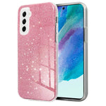 Carcasa COOL para Samsung G990B Galaxy S21 FE Glitter Rosa - PixelPlaza