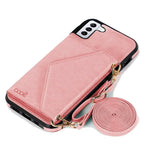 Carcasa COOL para Samsung G996 Galaxy S21 Plus Colgante Wallet Rosa - PixelPlaza
