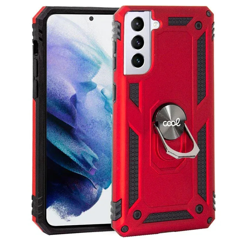 Carcasa COOL para Samsung G996 Galaxy S21 Plus Hard Anilla Rojo - PixelPlaza