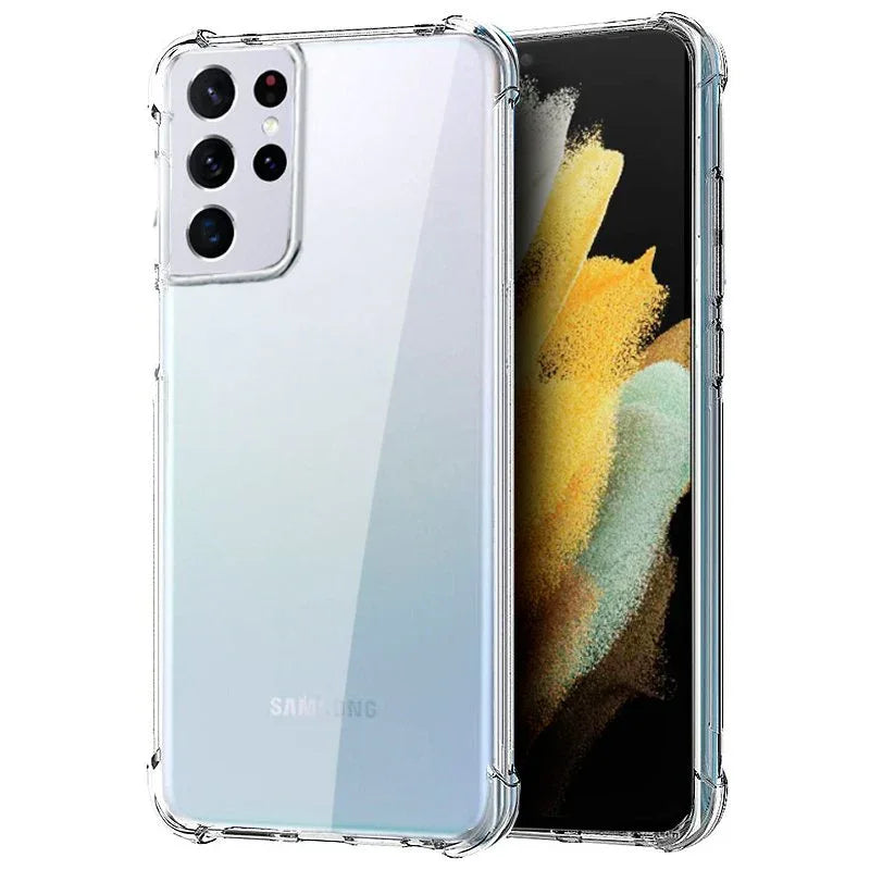 Carcasa COOL para Samsung G998 Galaxy S21 Ultra AntiShock Transparente - PixelPlaza
