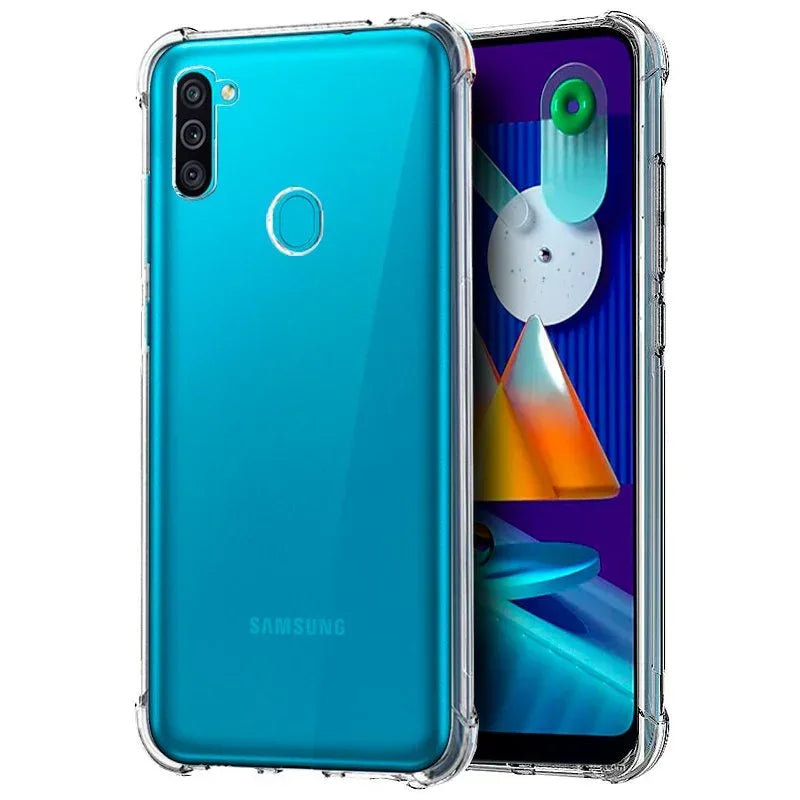 Carcasa COOL para Samsung M115 Galaxy M11 / A11 AntiShock Transparente - PixelPlaza