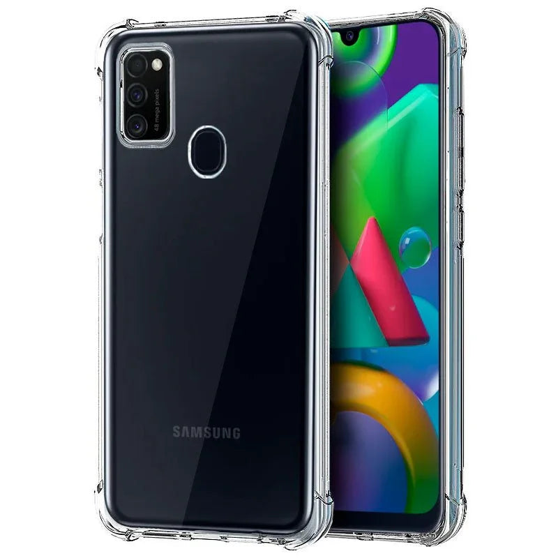 Carcasa COOL para Samsung M215 Galaxy M21 AntiShock Transparente - PixelPlaza