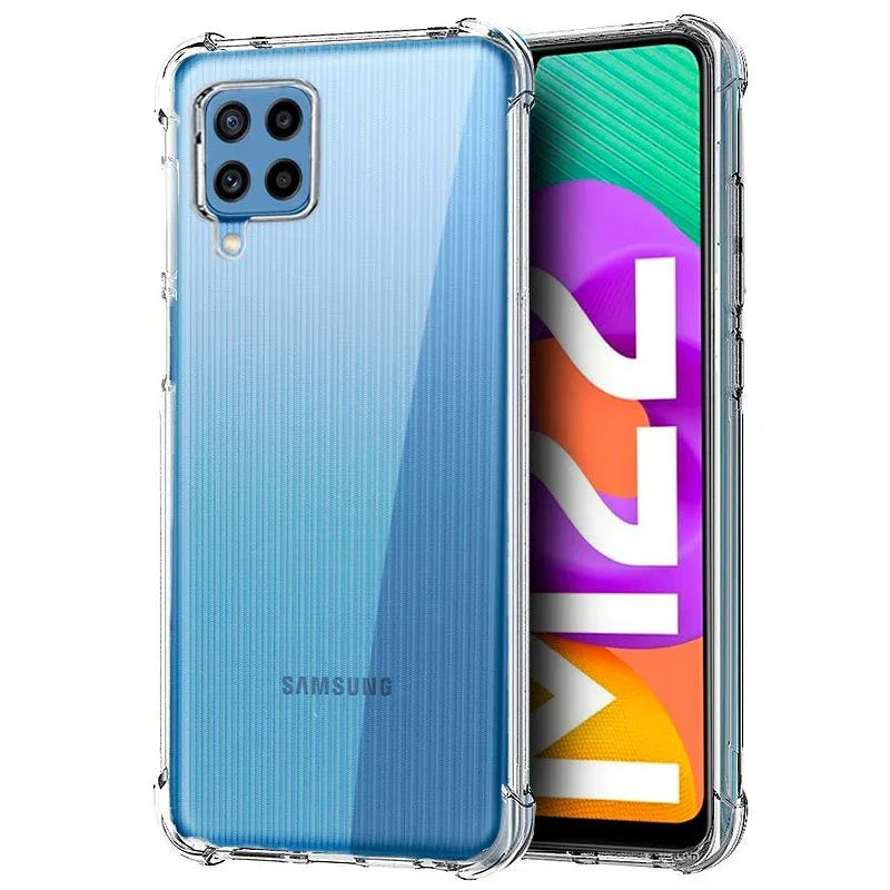 Carcasa COOL para Samsung M225 Galaxy M22 / M32 AntiShock Transparente - PixelPlaza