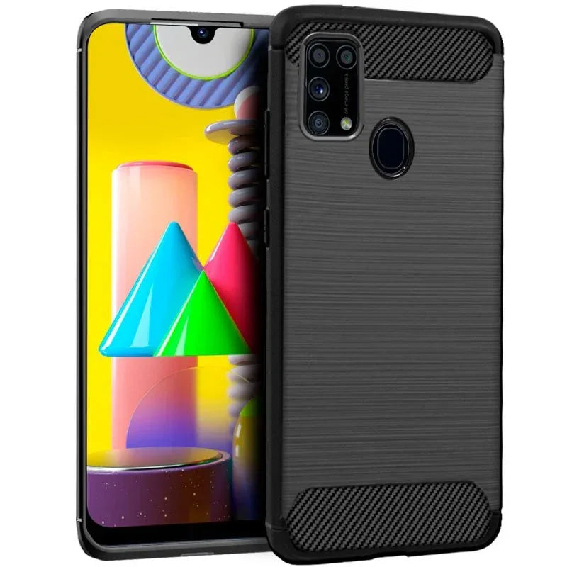 Carcasa COOL para Samsung M315 Galaxy M31 Carbón Negro - PixelPlaza
