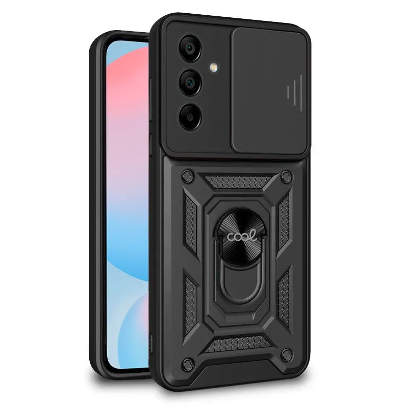 Carcasa COOL para Samsung S721 Galaxy S24 FE Hard Ring Negro - PixelPlaza