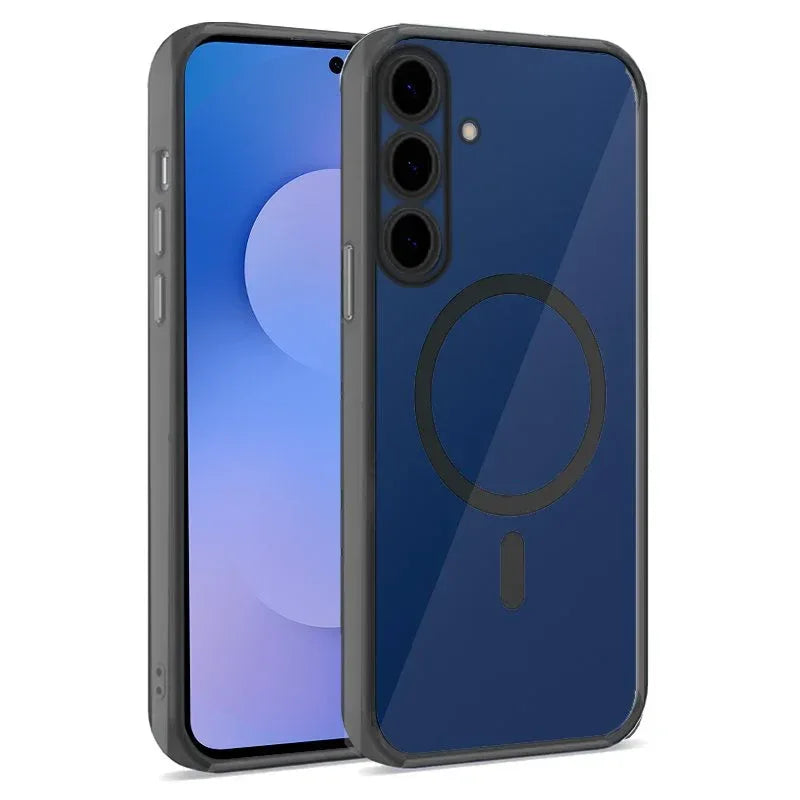 Carcasa COOL para Samsung S731 Galaxy S25 FE Magnética Borde Negro - PixelPlaza