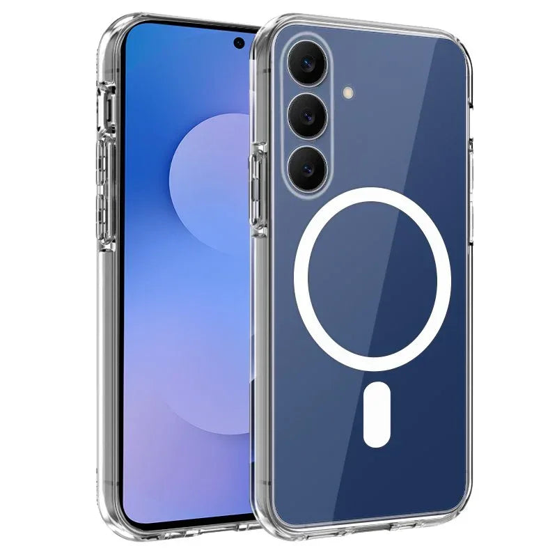Carcasa COOL para Samsung S731 Galaxy S25 FE Magnética Transparente - PixelPlaza