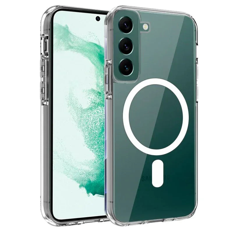 Carcasa COOL para Samsung S906 Galaxy S22 Plus Magnética Transparente - PixelPlaza