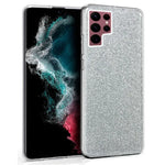 Carcasa COOL para Samsung S908 Galaxy S22 Ultra Glitter Plata - PixelPlaza