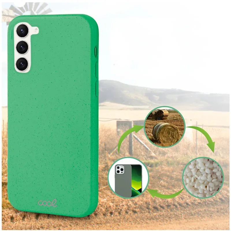 Carcasa COOL para Samsung S911 Galaxy S23 Eco Biodegradable Mint - PixelPlaza