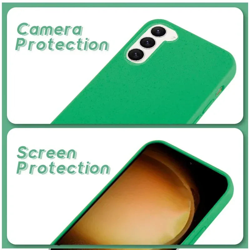 Carcasa COOL para Samsung S911 Galaxy S23 Eco Biodegradable Mint - PixelPlaza
