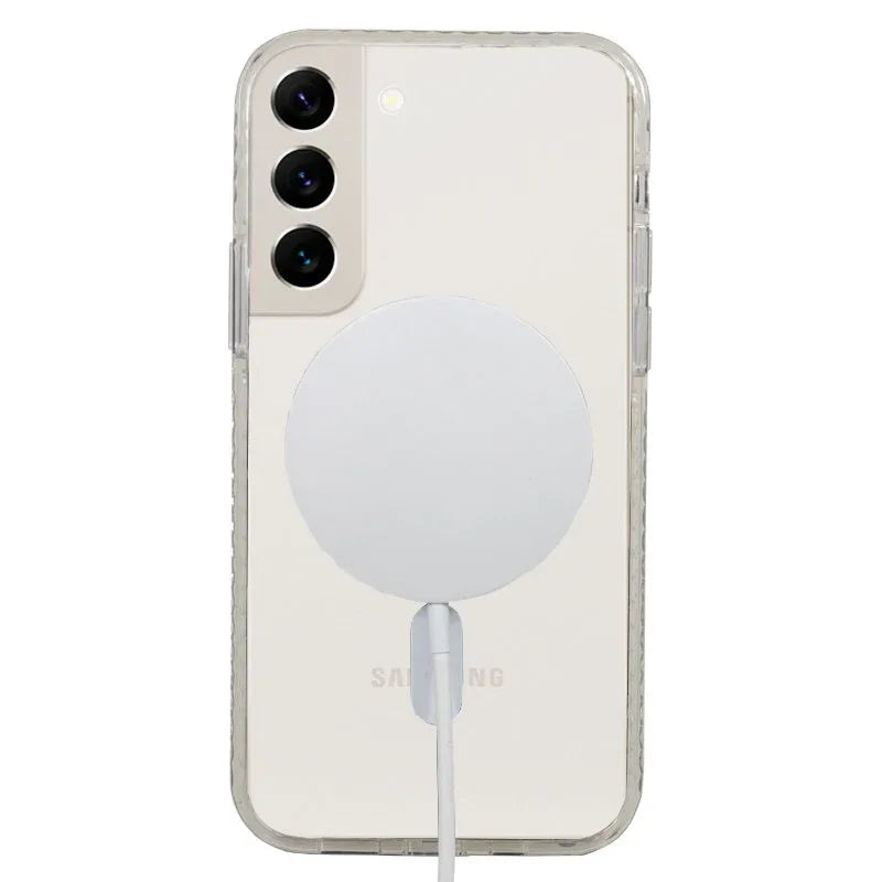 Carcasa COOL para Samsung S911 Galaxy S23 Magnética Transparente - PixelPlaza