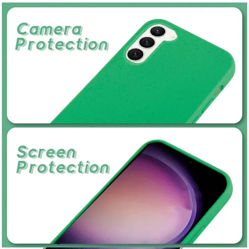 Carcasa COOL para Samsung S916 Galaxy S23 Plus Eco Biodegradable Mint - PixelPlaza